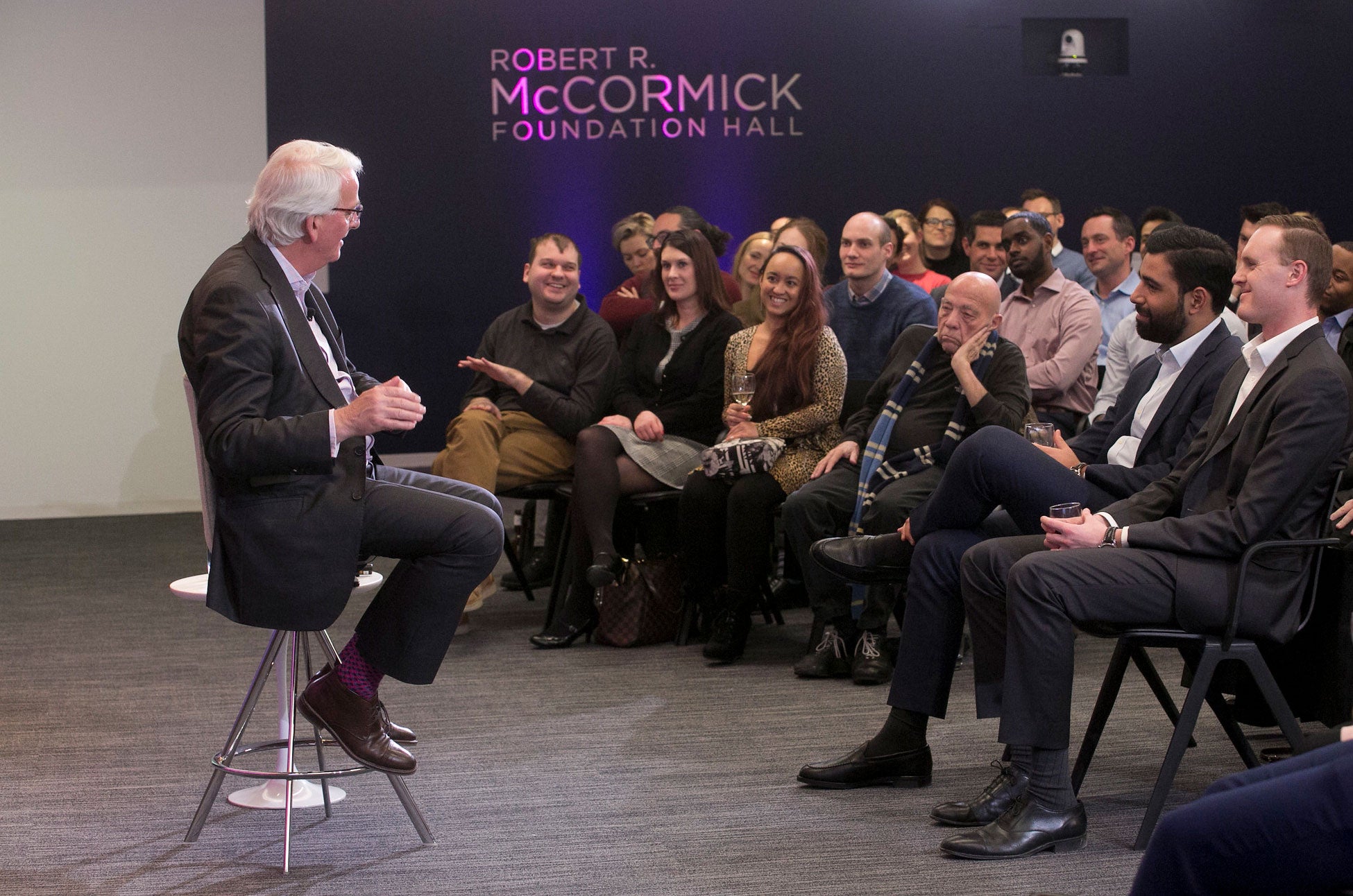 Council President Ivo Daalder during the 2019 Young Professionals (YP) Town Hall