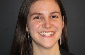 Council staff Mia Diaz