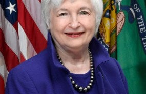Headshot for Janet L. Yellen