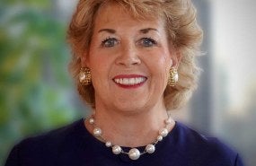 A headshot of Geraldine Byrne Nason.