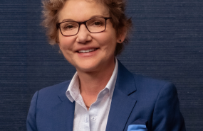 A headshot of Mary Daly.