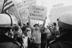 Iran Hostage Crisis student demonstration