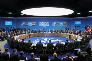 A general view during the NATO leaders summit in Watford, Britain, December 4, 2019