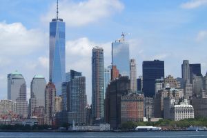 New York City skyline from across the river