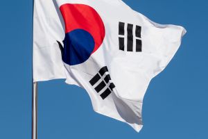 South Korean flag.