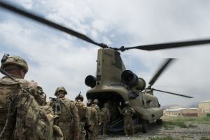 US soldiers leave Afghanistan