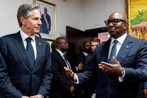 US Secretary of State Blinken meets Democratic Republic of Congo President Jean-Michel Sama Lukonde