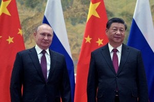 Vladimir Putin and Xi Jinping