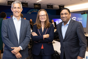 Mark Williams, Council President Sarah Gilbert, and Raj K. Fernando.