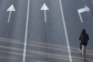 Road arrows for to help direct decisions