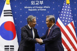 U.S. Secretary of State Antony Blinken meets with South Korean Foreign Minister Park Jin