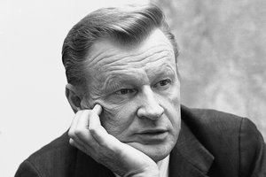 Zbigniew Brzezinski is interviewed by the Associated Press on March 26, 1981.