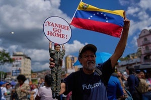 Venezuelan Protester