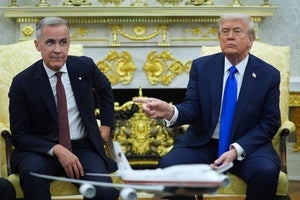 Carney and Trump White House Meeting