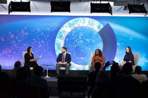 Speakers on the Council Stage
