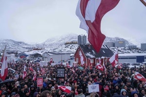 Greenland Protest