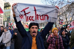 Iran Protest in Germany