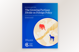 the 2025 Chicago Council Survey Annual Report on a beige background