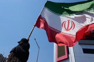 Photograph of Iran Flag