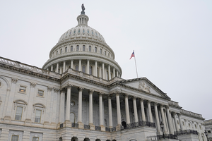 A general view of the US Capitol on June 23, 2023.