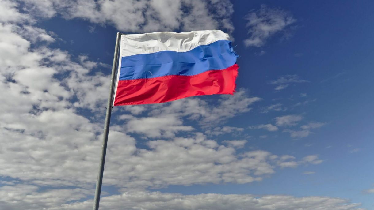 The Russian flag