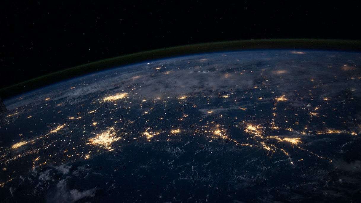 Cities from space.