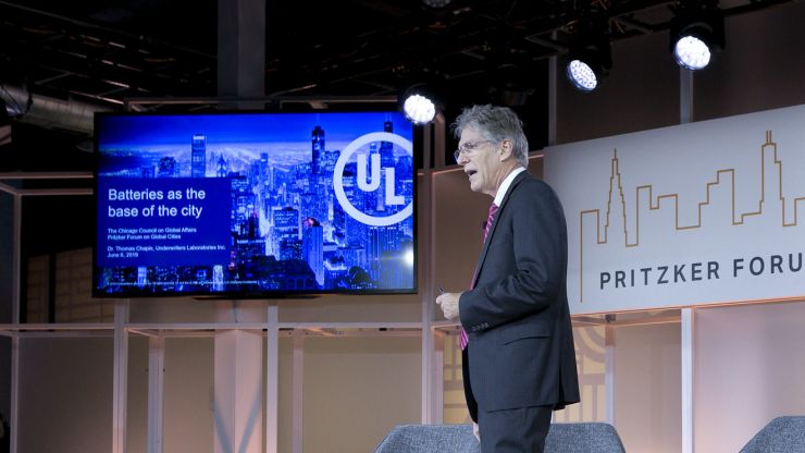 Corporate partner UL at the 2019 Pritzker Forum on Global Cities