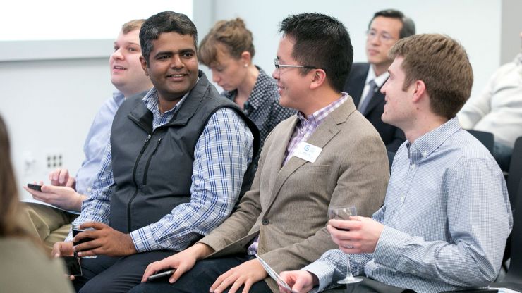 YP members at a Council event