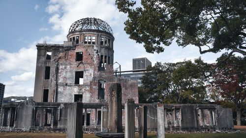 the Atomic Dome in Hiroshima, Japan