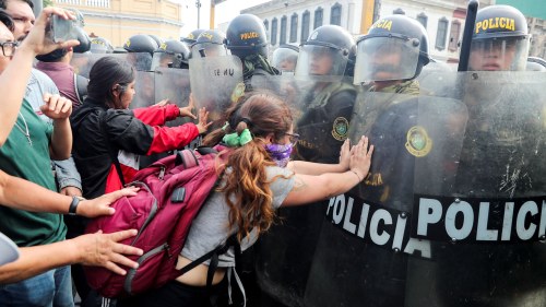 Protests in Peru