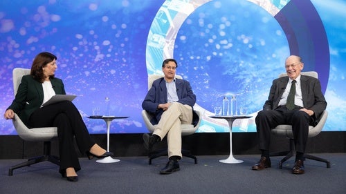 Leslie Vinjamuri, Rana Mitter, John Mearsheimer on the Council stage