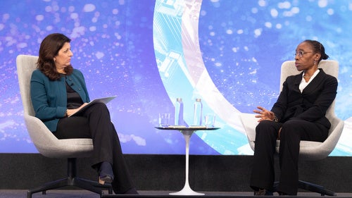 Leslie Vinjamuri and Comfort Ero