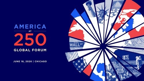 America at 250 Global Forum logo