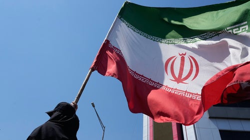 Photograph of Iran Flag