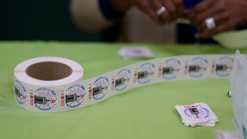 Voting Stickers