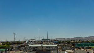 US-Mexico border crossing.