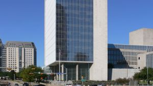 Exterior of the Federal Reserve Bank of Dallas