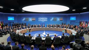 A general view during the NATO leaders summit in Watford, Britain, December 4, 2019