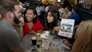 YP members at the 2017 Pub Quiz