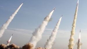 Iranian army missile test