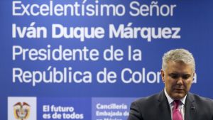 President of Colombia Ivan Duque