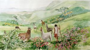 Ancient Lima was home to lush agriculture.