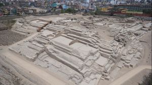 An ancient huaca in Lima