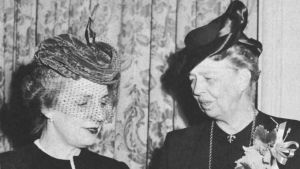 Eleanor Roosevelt and Louise Wright