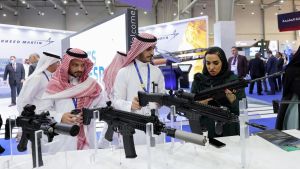 Defense show in Saudi Arabia 