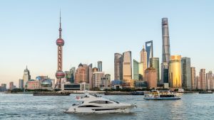 A view of the Shanghai skyline