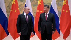 Russian President Putin meets Chinese President Xi in Beijing