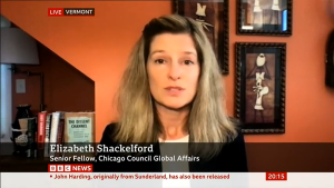 Elizabeth Shackelford speaks on BBC