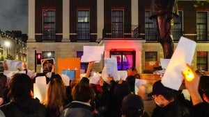 China Anti-Covid Protest in London