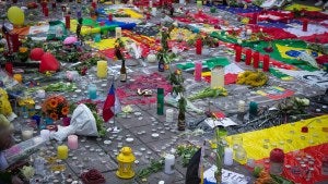 Memorial in Brussels.
